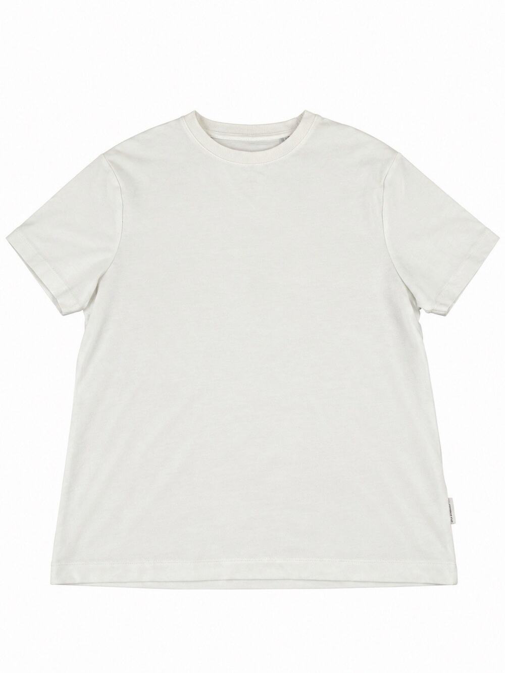 Larsson & Co Men’s T-Shirt Size Large White Short Sleeve Crew Neck Minimalist